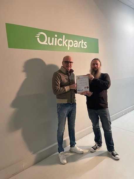 Quickparts Achieves Global ISO 27001:2022 Certification, Highlighting Commitment to Information Security 